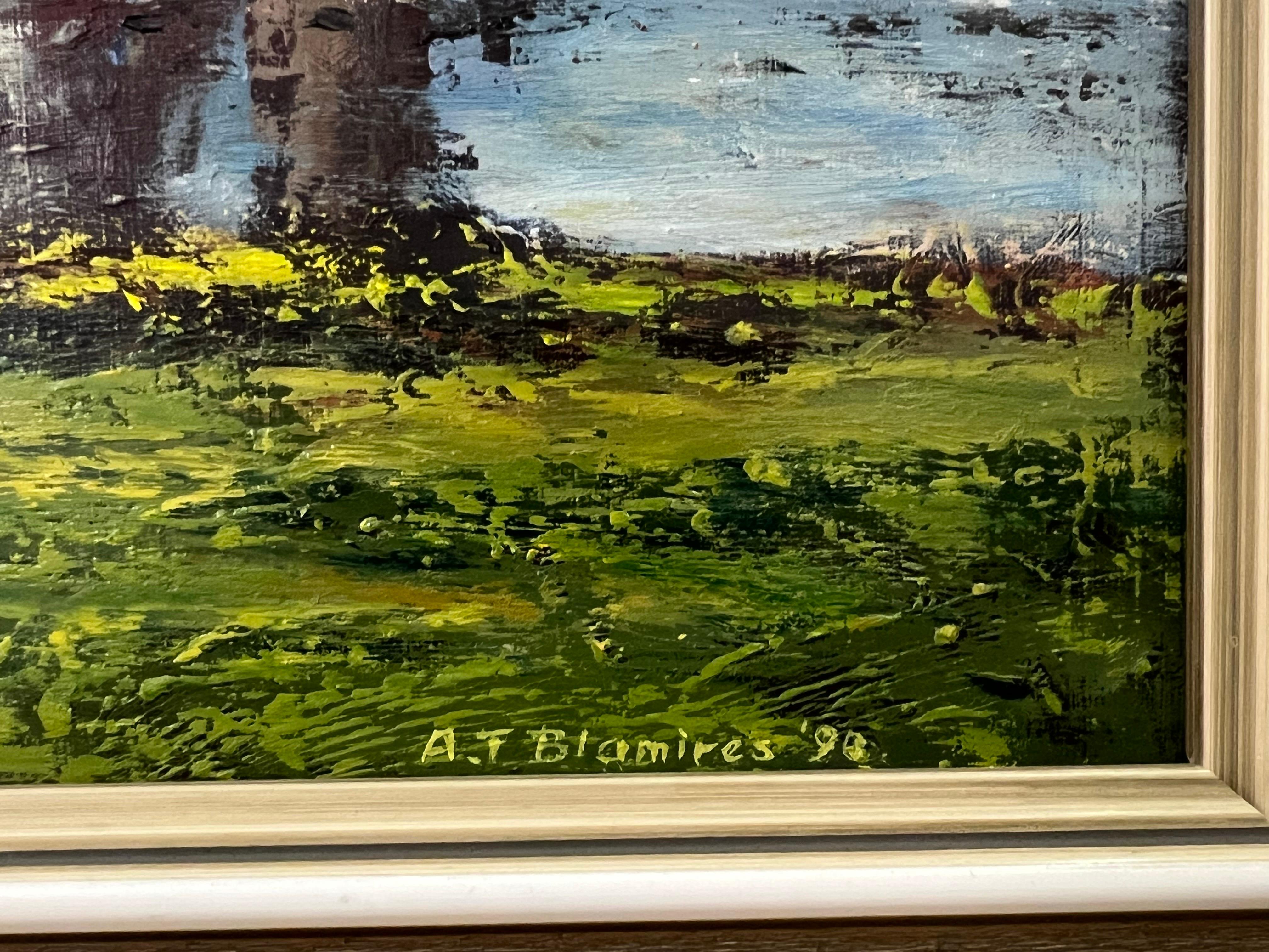 L'acqua di Derwent nel Lake District inglese, opera dell'artista di paesaggi Modern British 12