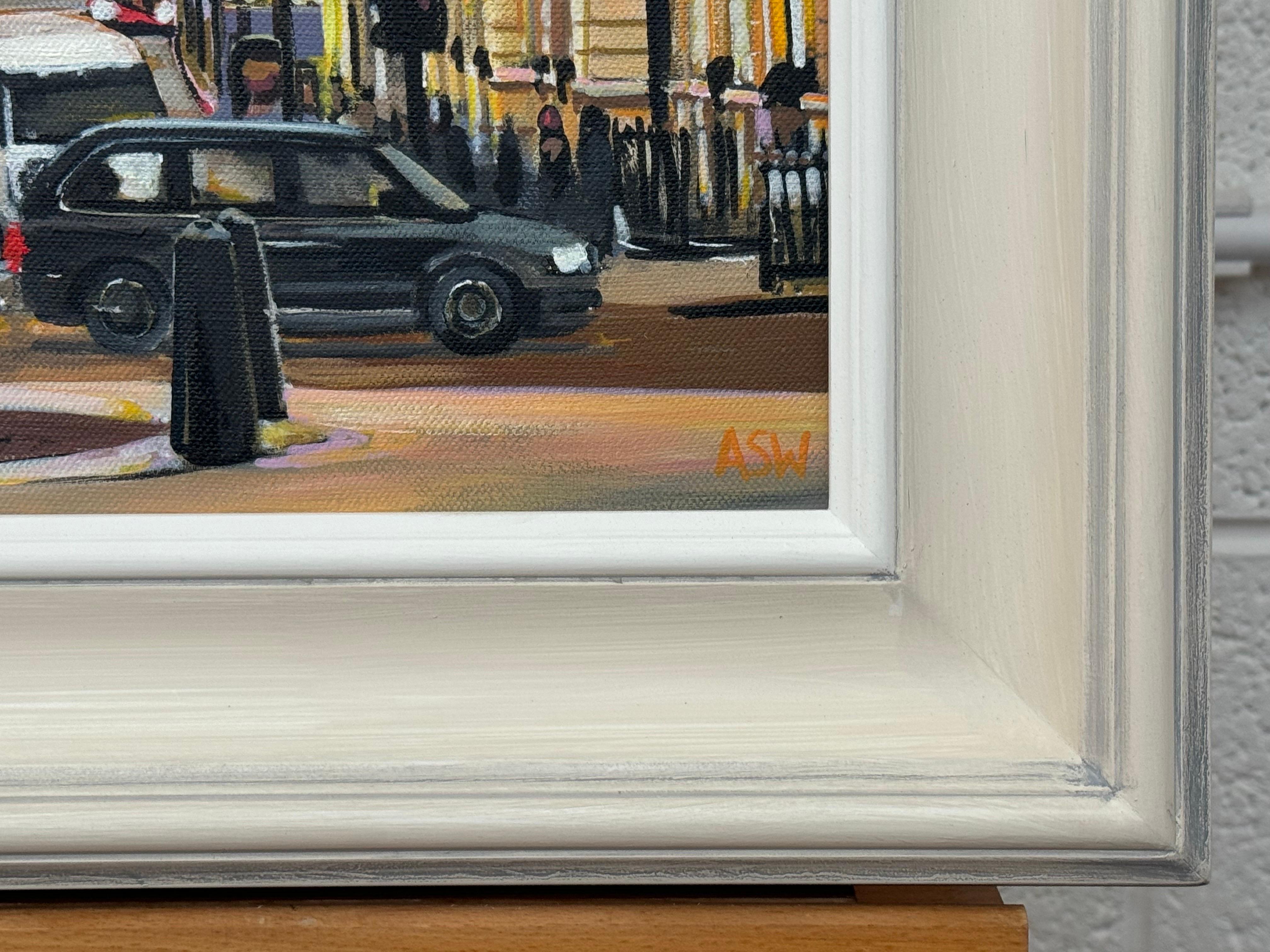 Arte paisajístico urbano de la ciudad de Londres Westminster por un artista británico contemporáneo en venta 4