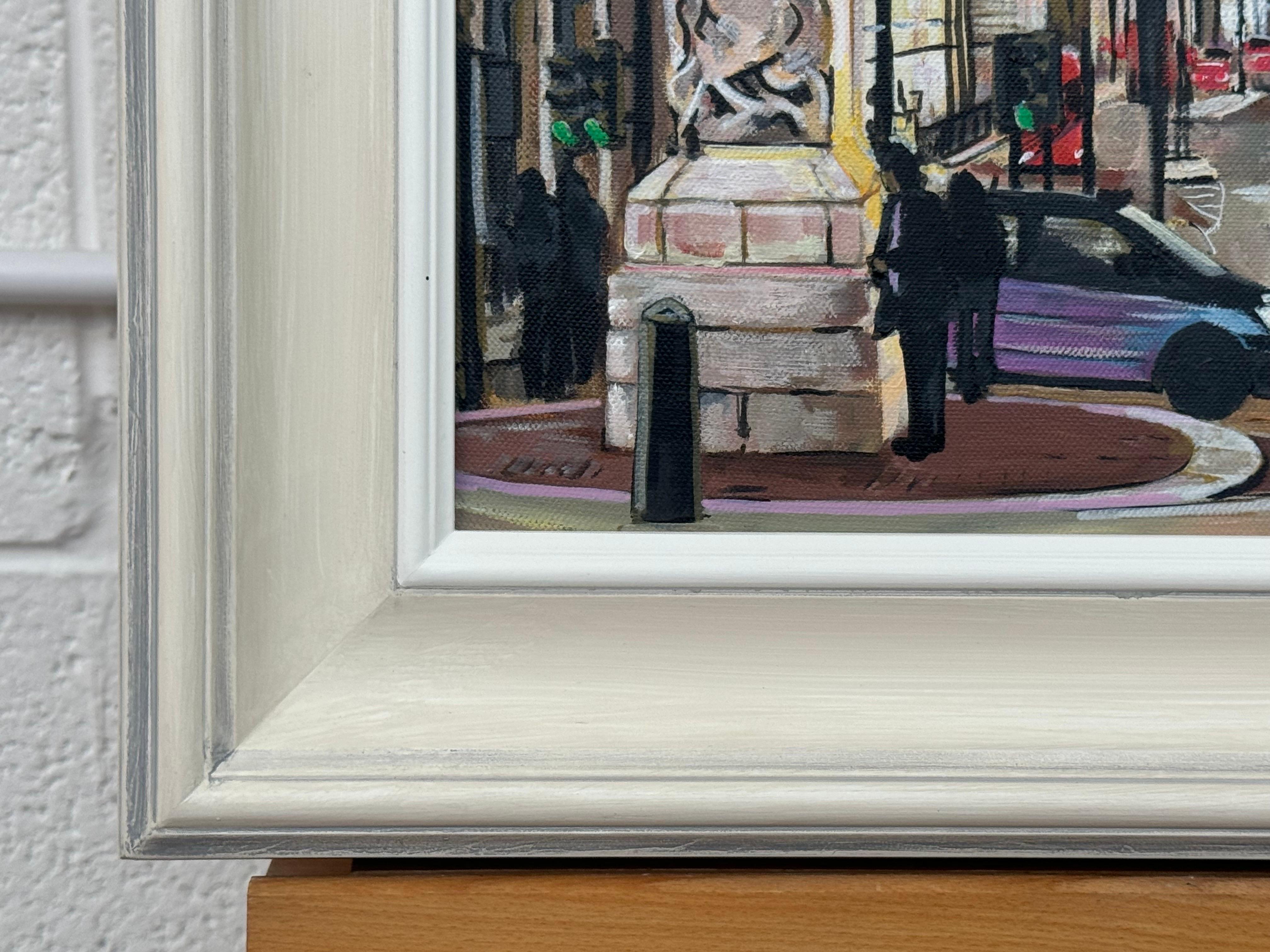 Arte paisajístico urbano de la ciudad de Londres Westminster por un artista británico contemporáneo en venta 5