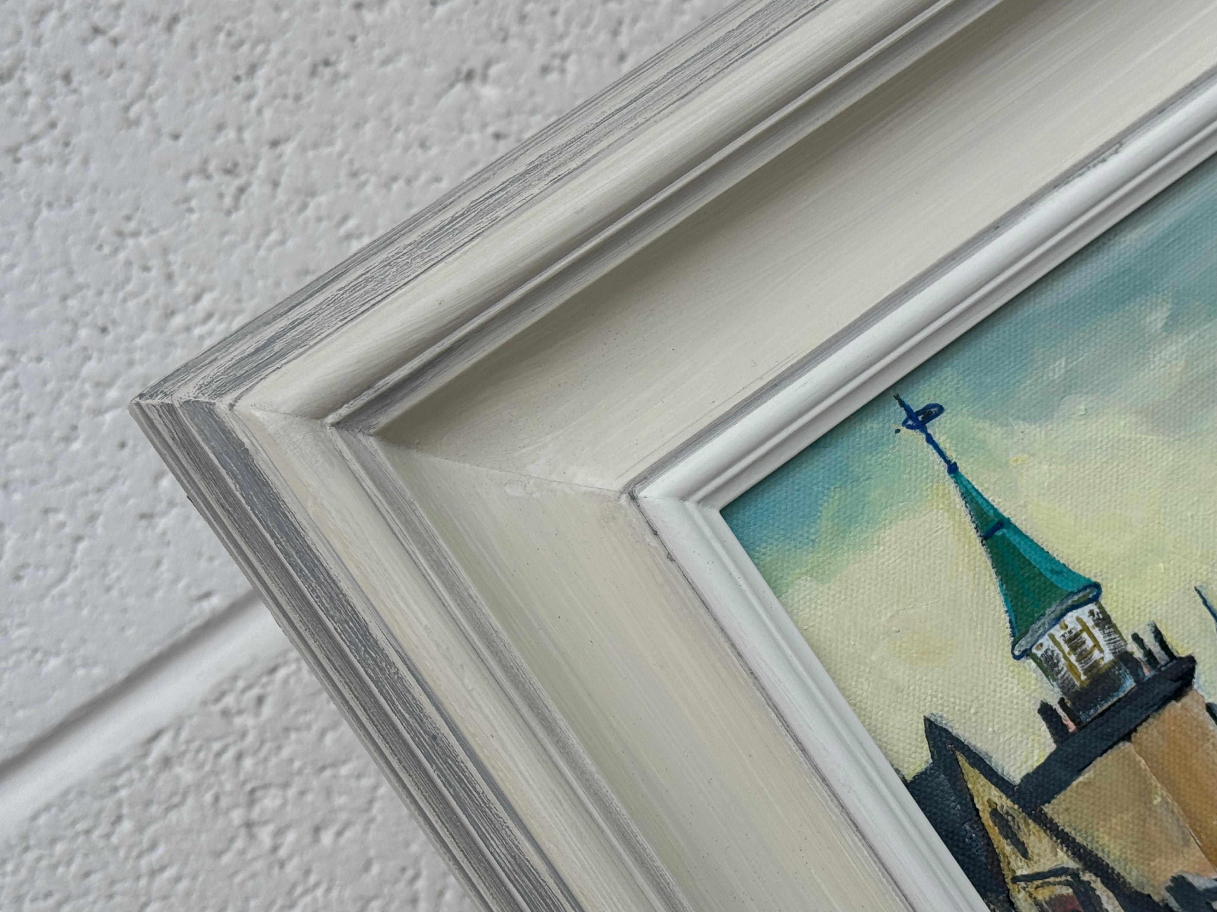 Arte paisajístico urbano de la ciudad de Londres Westminster por un artista británico contemporáneo en venta 8