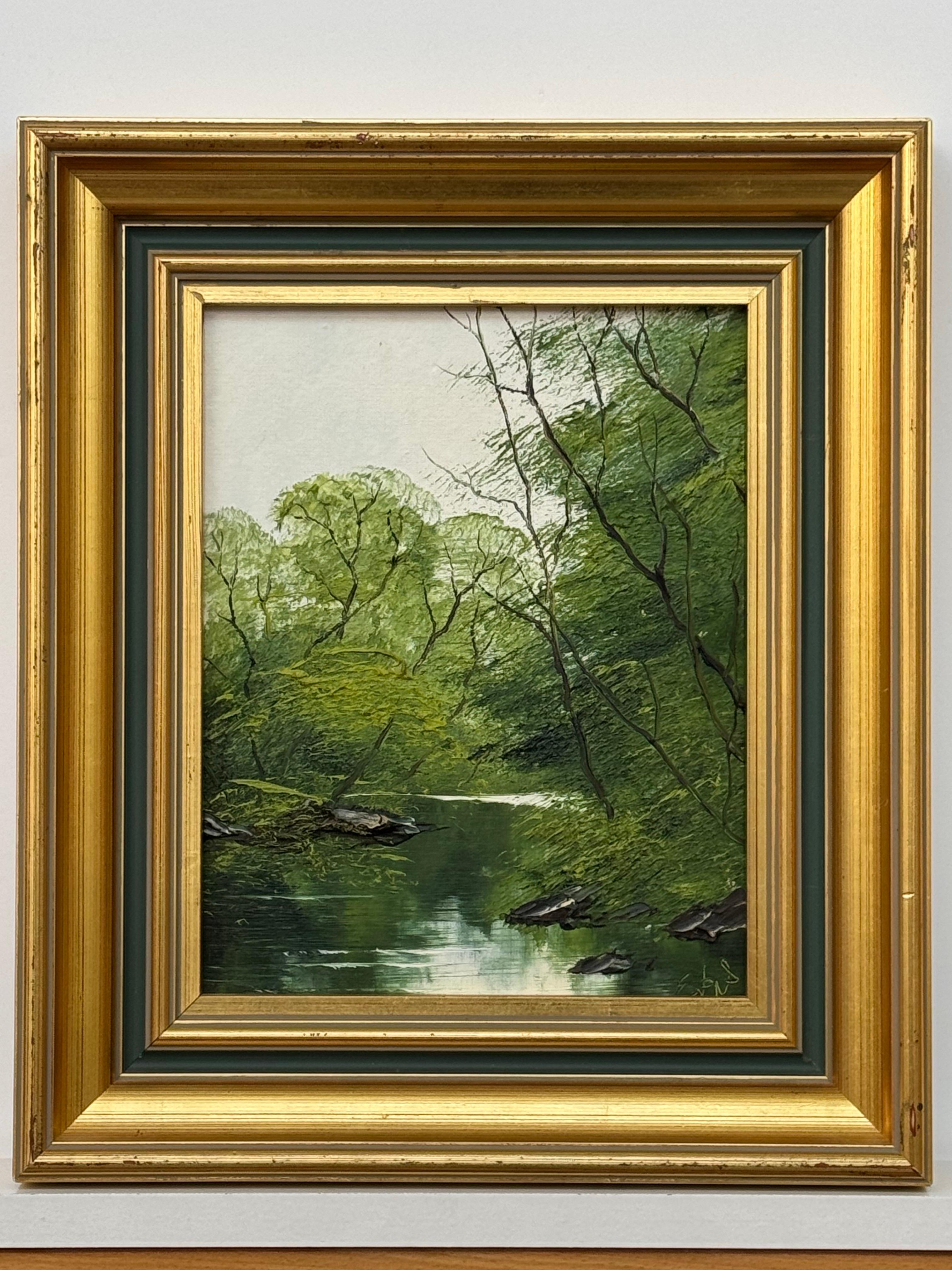 Pintura al óleo Impasto de escena de árbol fluvial Artista británico de posguerra y contemporáneo, Terry Evans

Terry Evans es un pintor británico de posguerra y contemporáneo nacido en 1943, conocido por sus expresivas pinturas al óleo de gran
