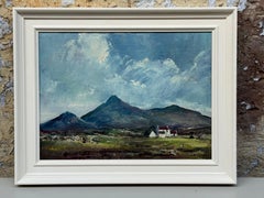 Original Post-War Oil Painting of Stormy Day in Kerry Ireland by Irish Artist