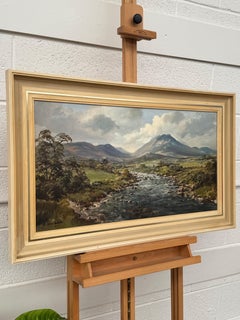 20th Century Post-War Painting of Mountain River in Ireland by Modern Artist