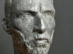 Cold Cast Bronze Bust Sculpture of Vincent Van Gogh by British Sculptor Artist