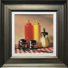 Americana Still Life Painting of New York Diner by Leading British Urban Artist