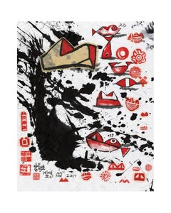 Ink Abstract Paintings