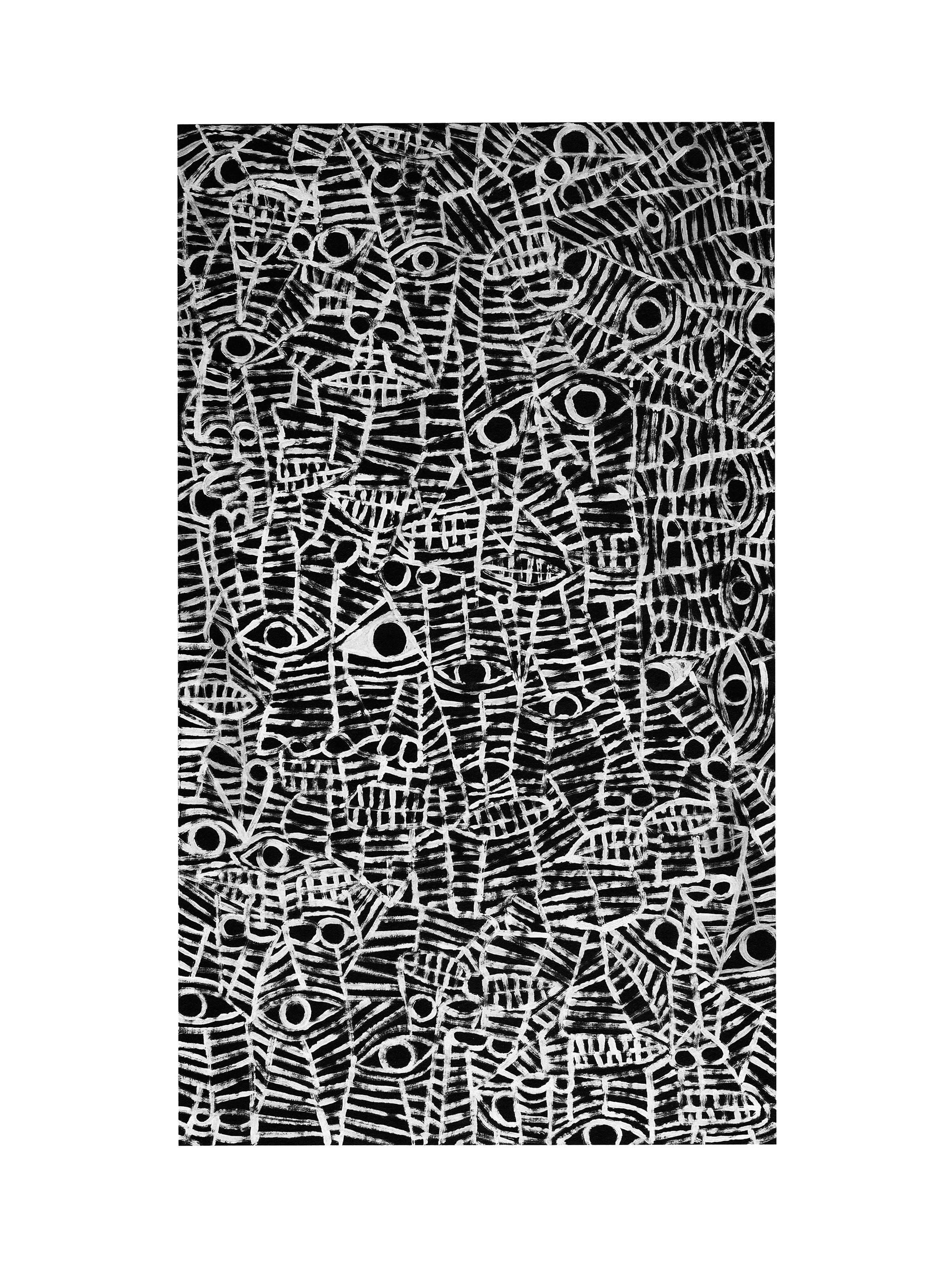 Moley Talhaoui Abstract Print - Untitled - untitled