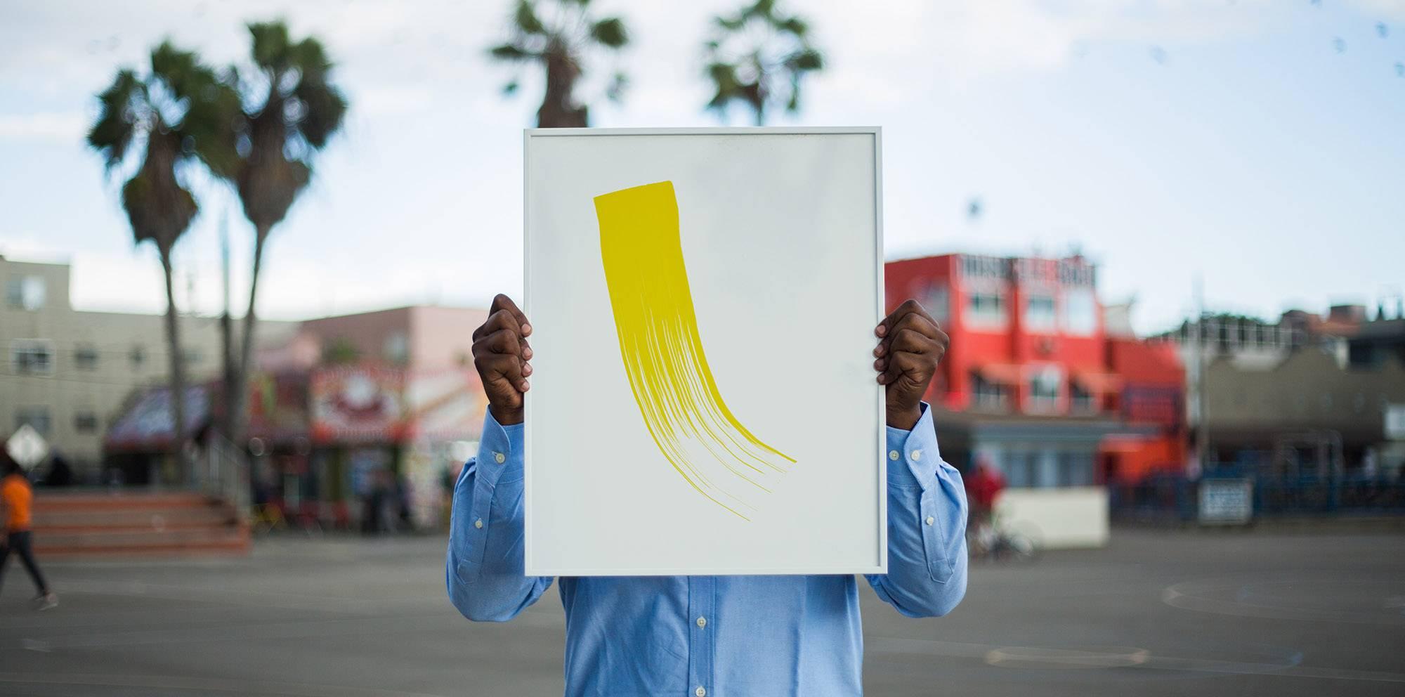 Edition of Yellow Work - Contemporary Art by Phil Chang