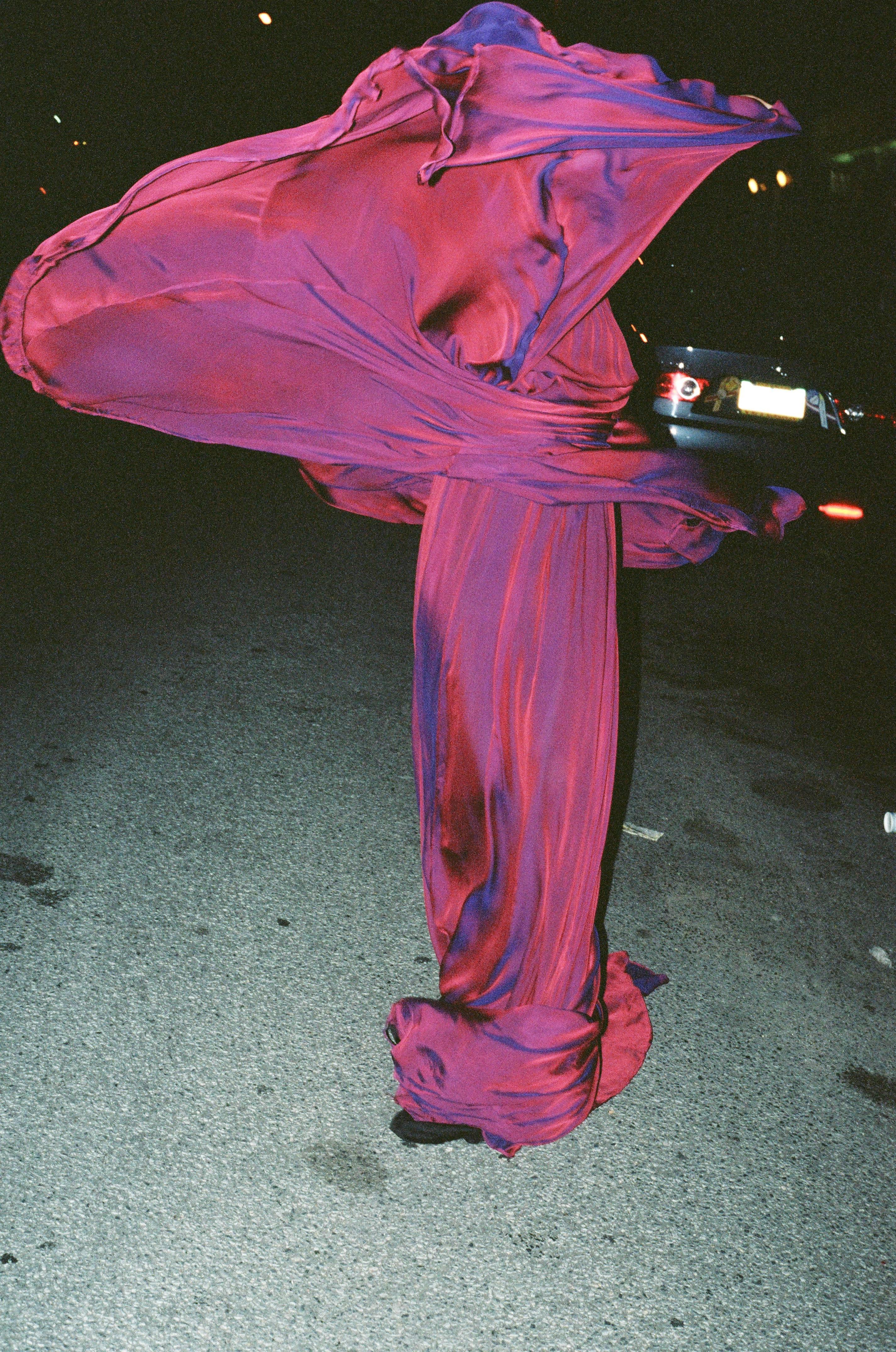 Purple Dress - Photograph by Ruvan Wijesooriya