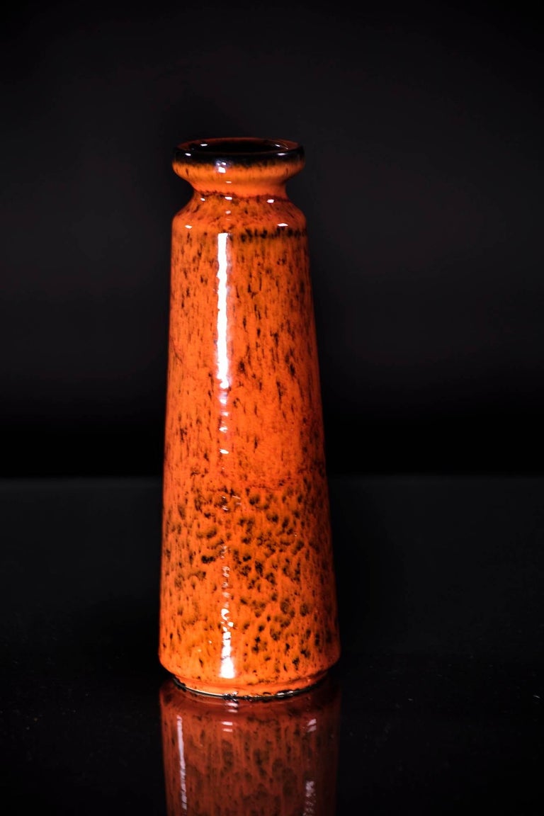 German Modernist Mid Century Vase by Ruscha Keramik, 1960s - Art by Kurt Tschöner