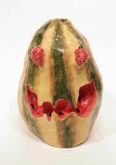 Watermelon Head with Strawberry Eyes