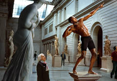 Usain Bolt at The Metropolitan Museum of Art, New York, NY