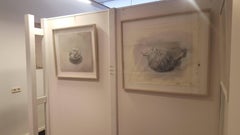 Alberto Romero: Oilpainting on paper - Bowl with eggs