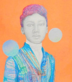 Surrealist Portrait Drawings and Watercolors