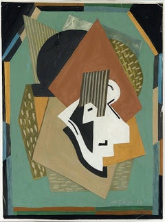Cubist composition