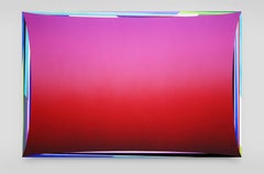 Dion Johnson, Chemical Chords, acrylic on canvas, abstract painting, 40x60 in