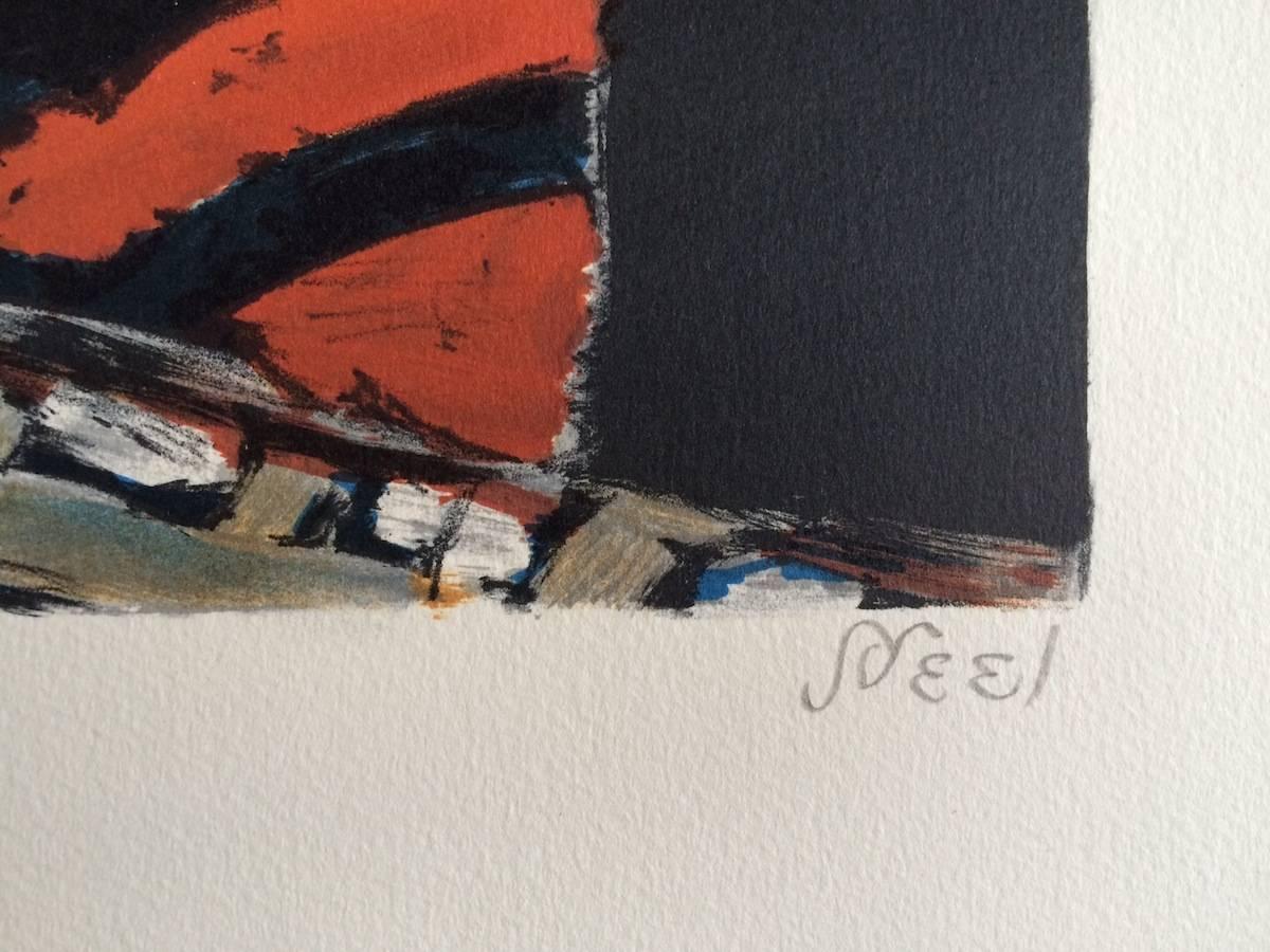 Portrait of John Rothschild - Contemporary Print by Alice Neel