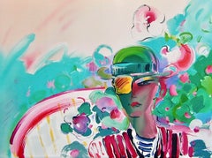 French Zero's Girlfriend Signed Lithograph, Pop Art, 1990, 27x36 in.
