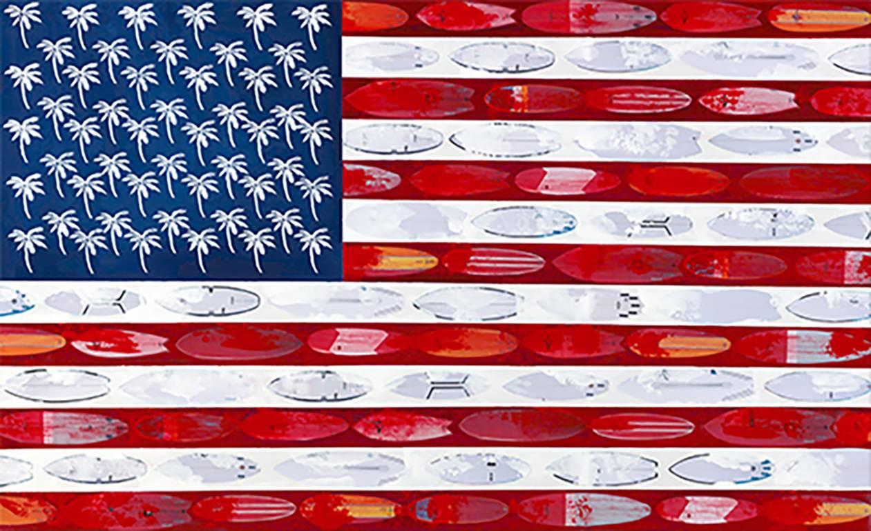 American Dream - Painting by Sydney Edmunds