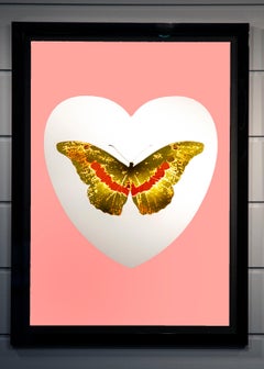 Butterfly, Pink/Gold