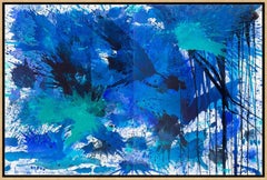 BlueLand Splash (Water Painting)