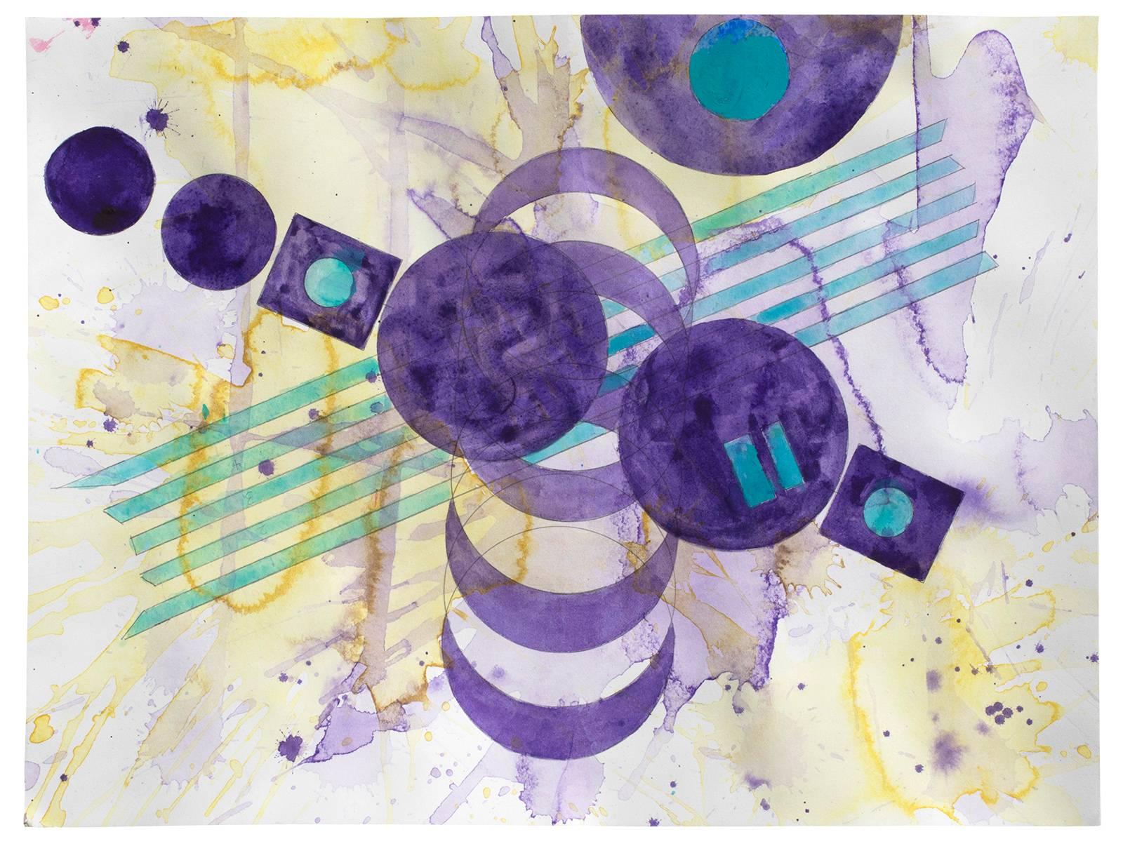 J. Steven Manolis Abstract Painting - PurpleField