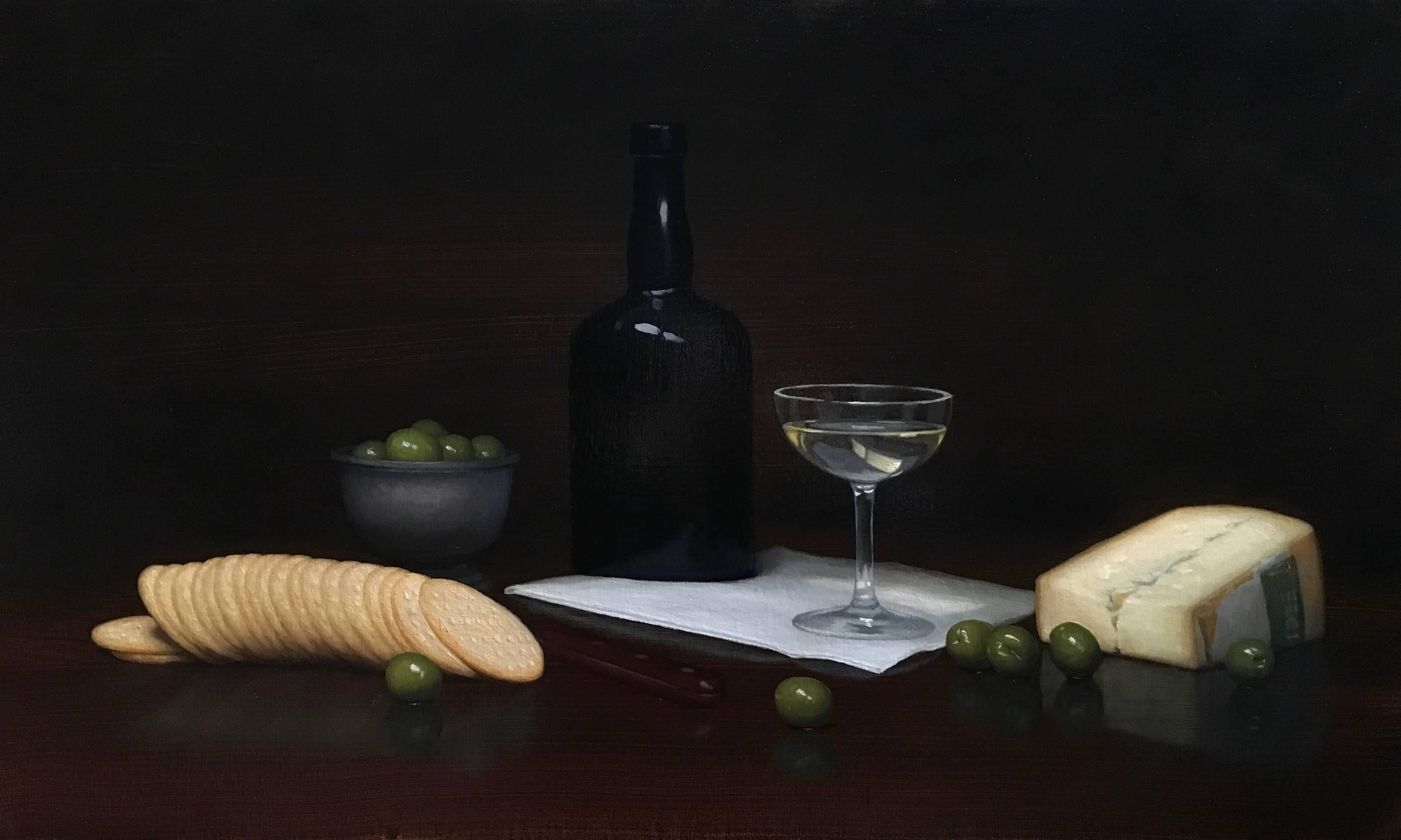 Brendan H. Johnston Still-Life Painting - Cocktail Hour