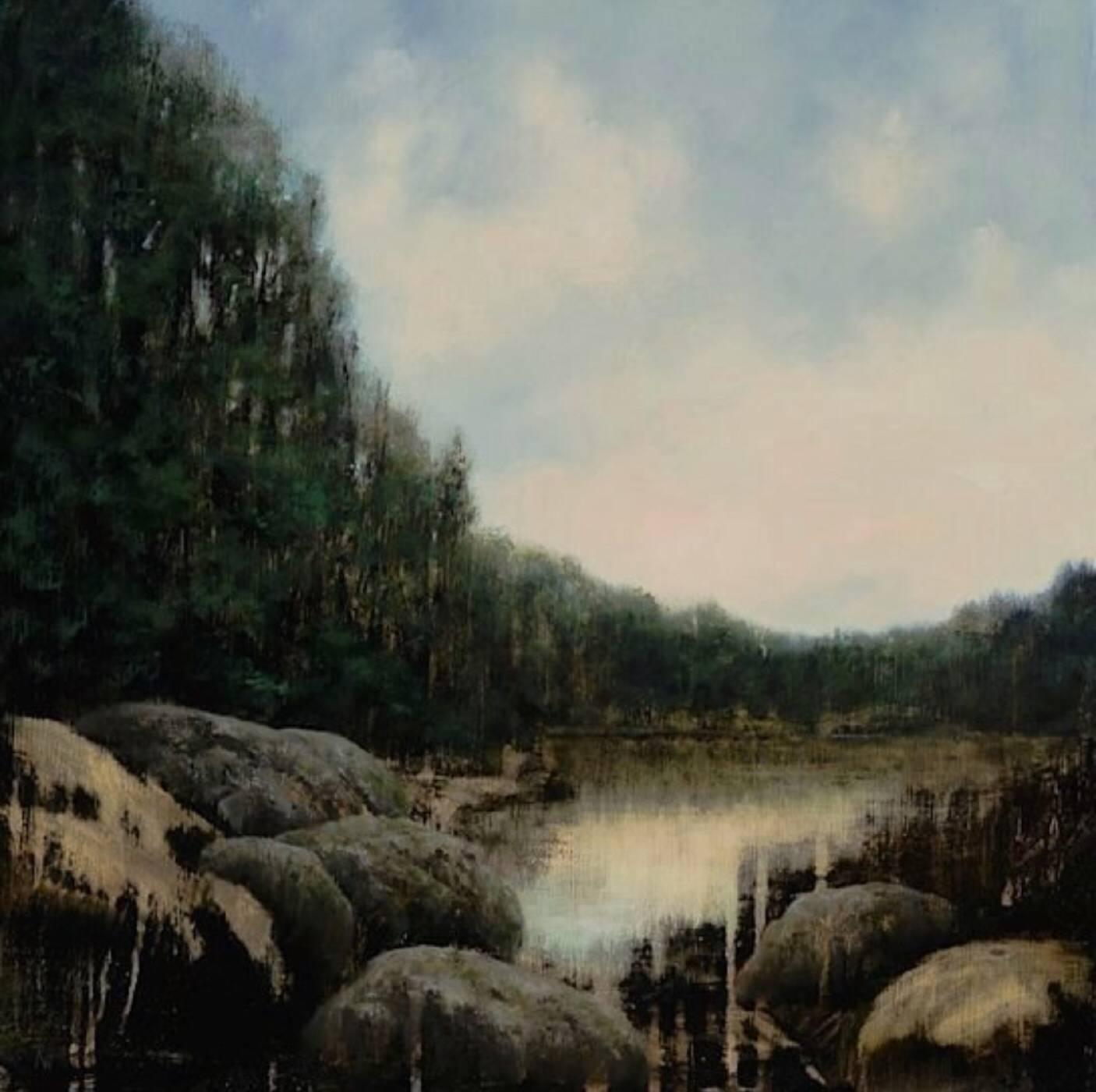 Robert Wellings Landscape Painting - Northern Woods