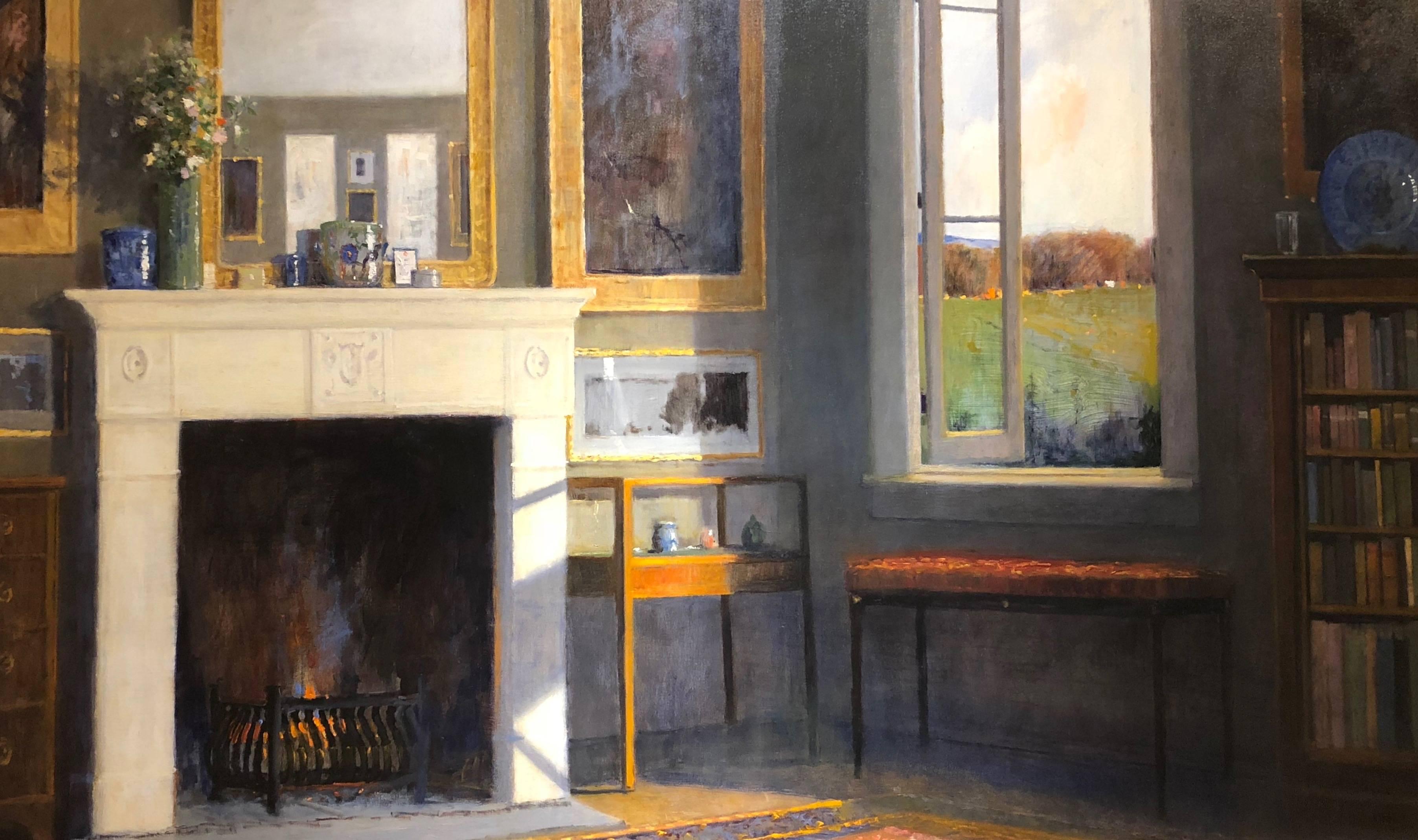Donald Jurney Interior Painting - The Golden Hour