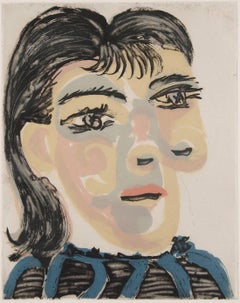 Head of a woman n° 2. Portrait of Dora Maar