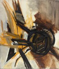 Huguette Arthur Bertrand / Oulan Bator / oil on canvas / 1964