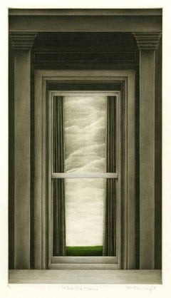 Cathédrale des rêves (Fenêtre sur le monde - Hommage à Magritte)
