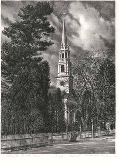 Congregational Church, Old Lyme, CT. (quintessential New England landmark)