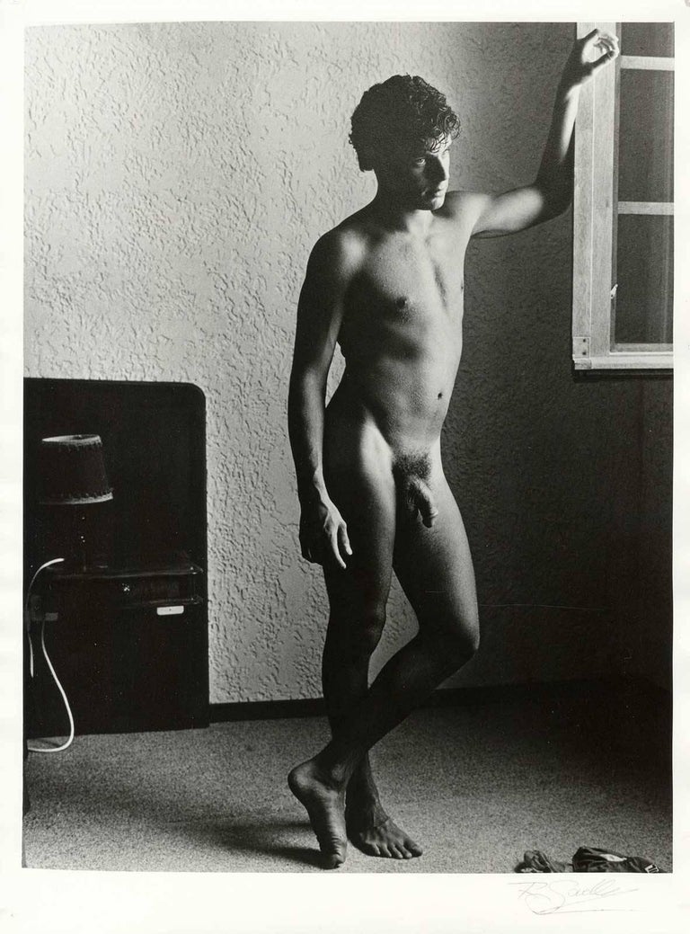 John at Arles (young sexy nude boy by window, briefs on floor) 2