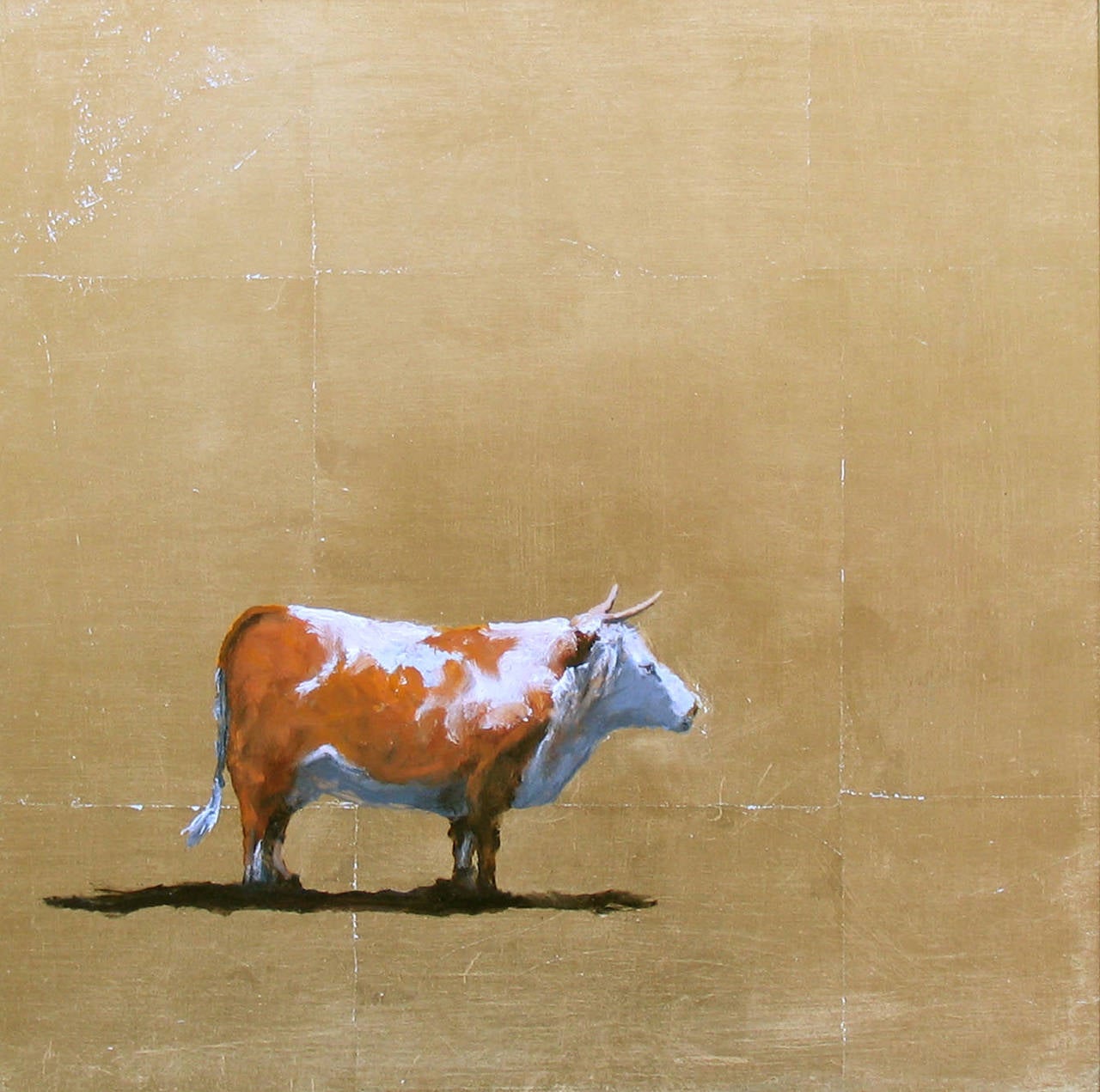 William Berra Animal Painting - Just Thinking