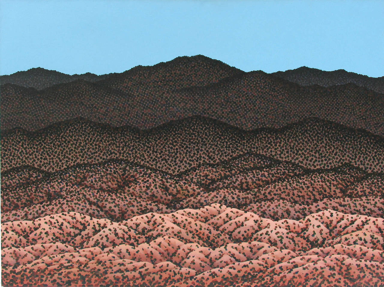Dick Mason Landscape Painting - Sangre de Cristo Foothills