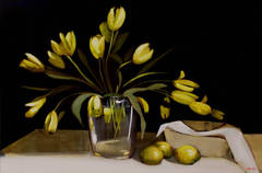 Yellow Tulips and Lemons