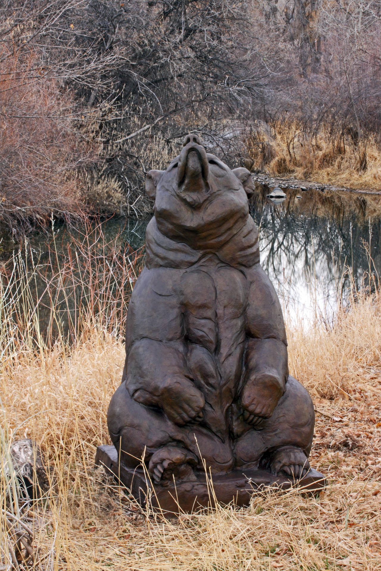 Sioux - Sculpture by Dan Ostermiller