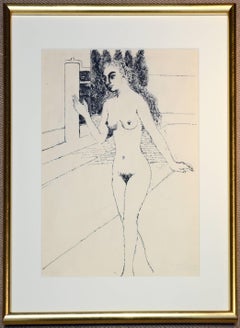 Study of the painting "The Echo" of 1943