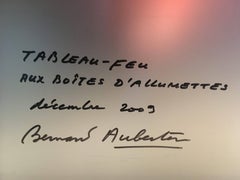 Tableau-feu aux boites d'allumettes