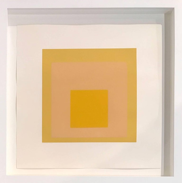 Josef Albers Abstract Print - Arrived