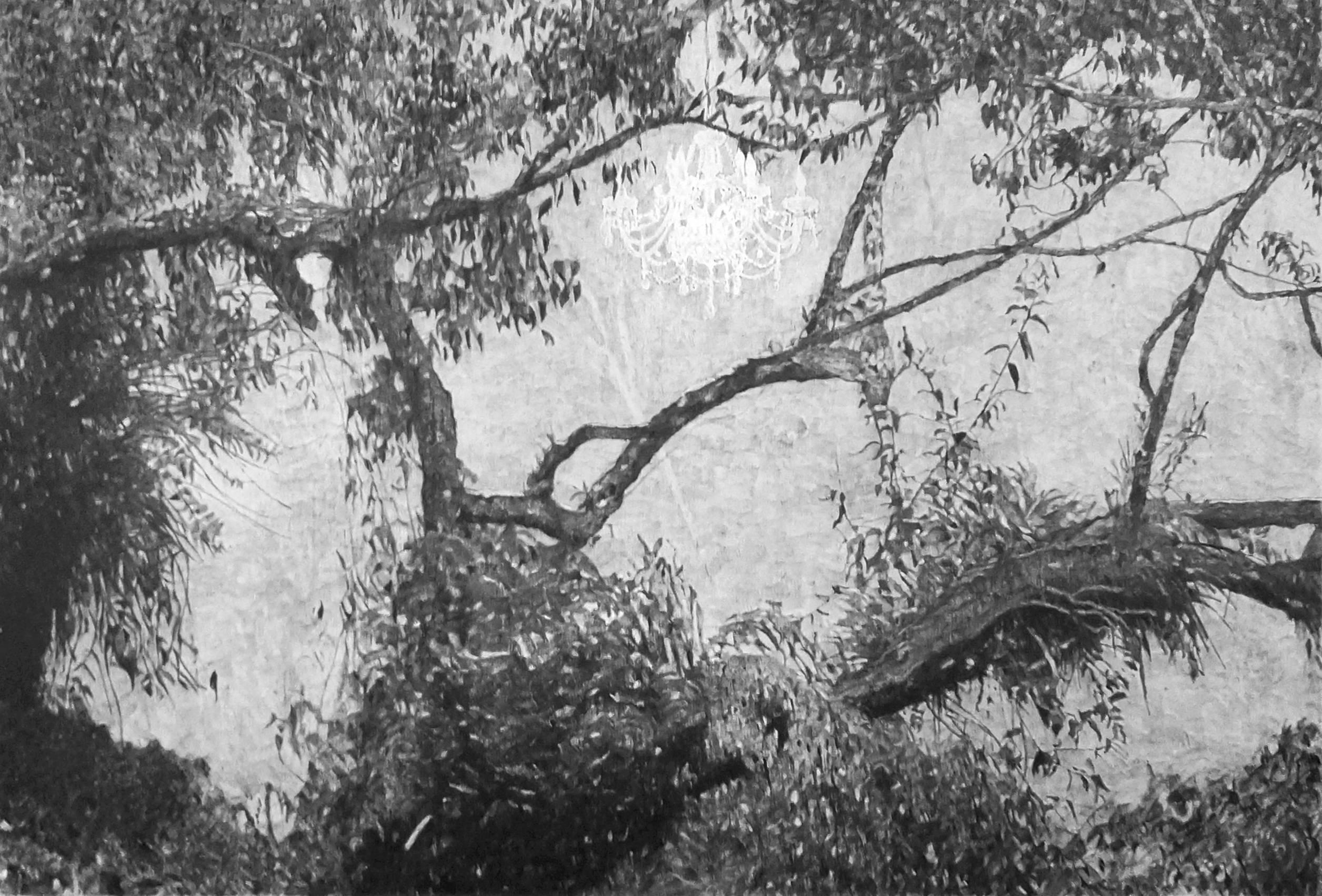 Hugo Bastidas Landscape Painting - GRAND PALEIA