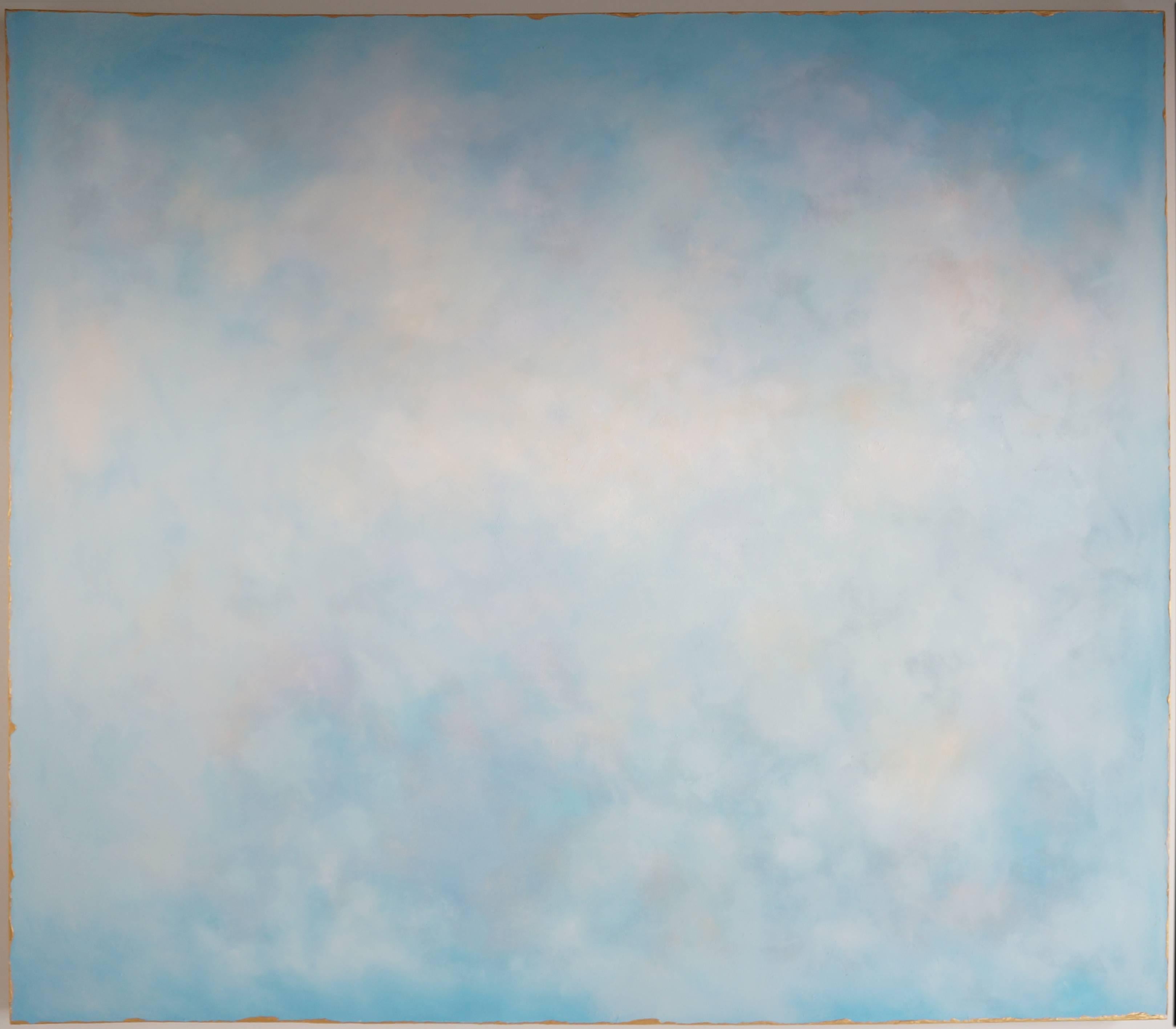 Julie Hedrick Abstract Painting - AIR, THE POETRY OF SPACE