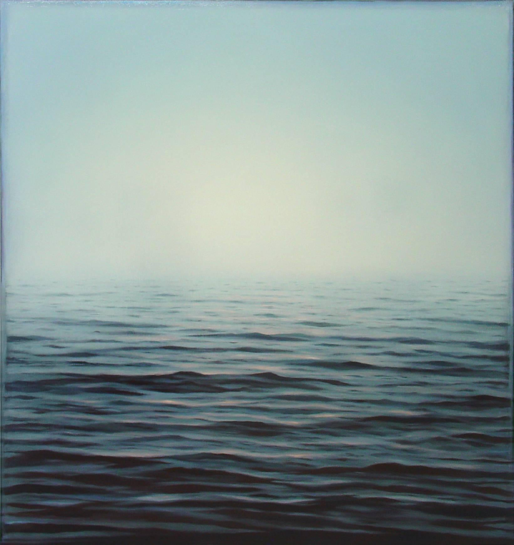 Adam Straus Landscape Painting - WATER IN TO VOID