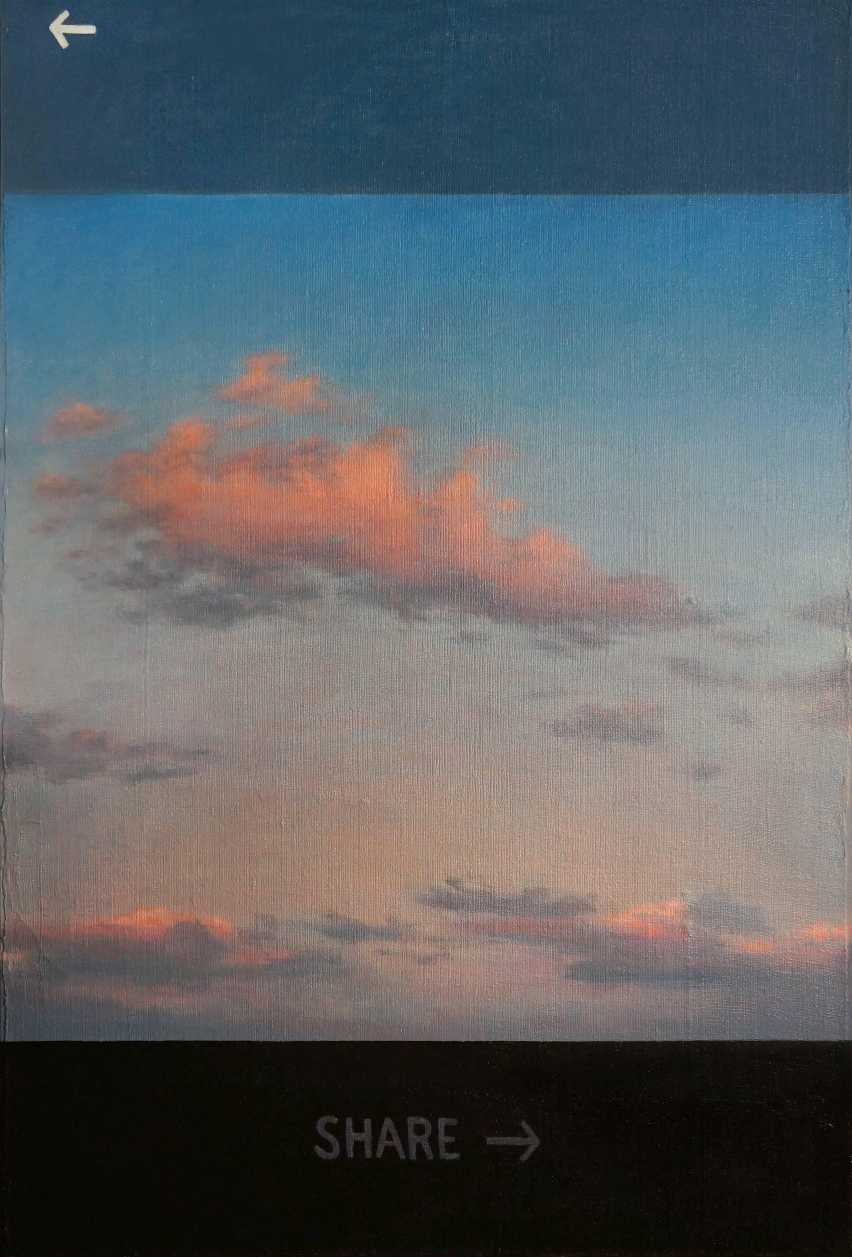 Adam Straus Landscape Painting - SHARED AIR