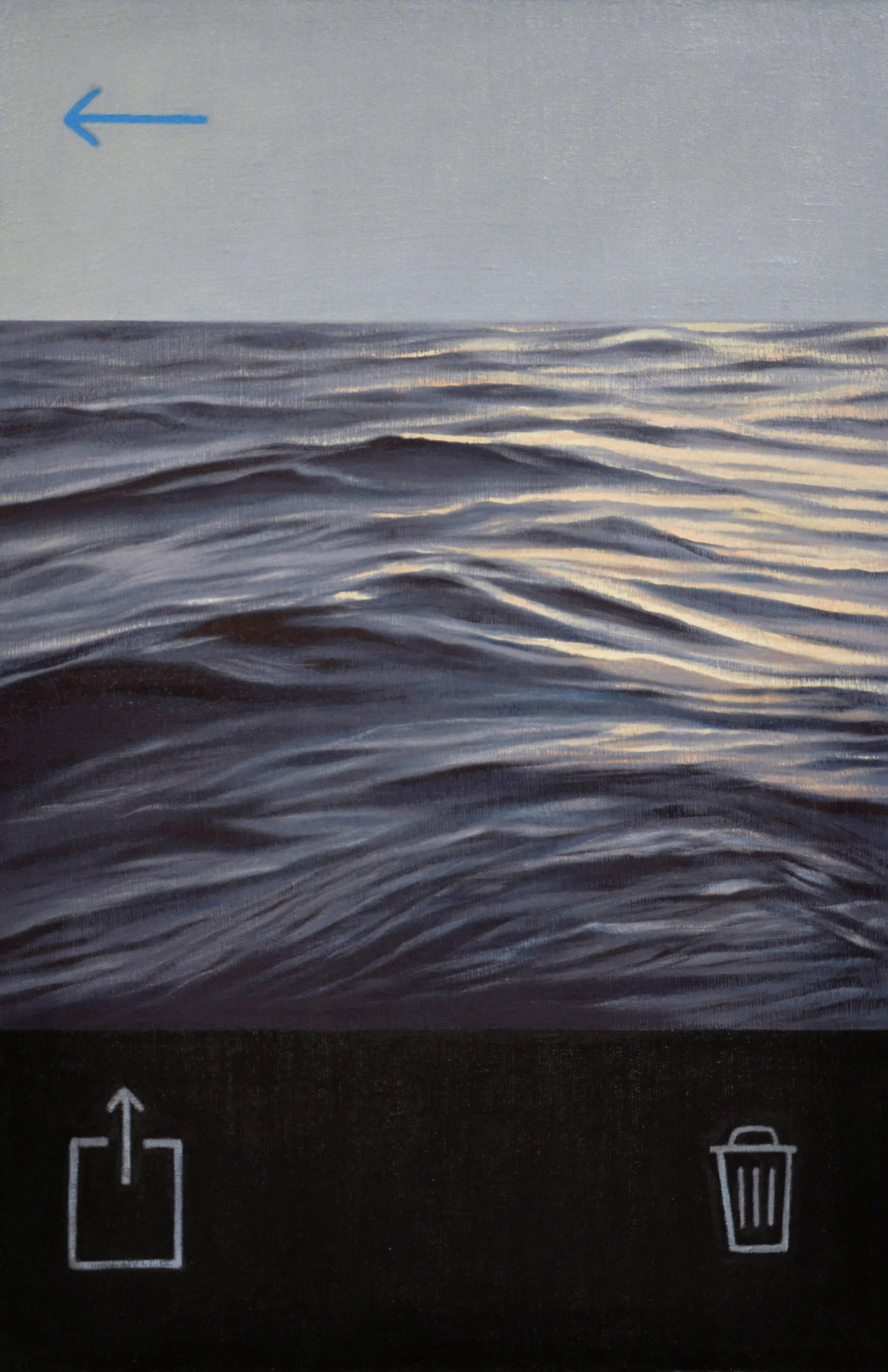 Adam Straus Landscape Painting - SAVED WATER