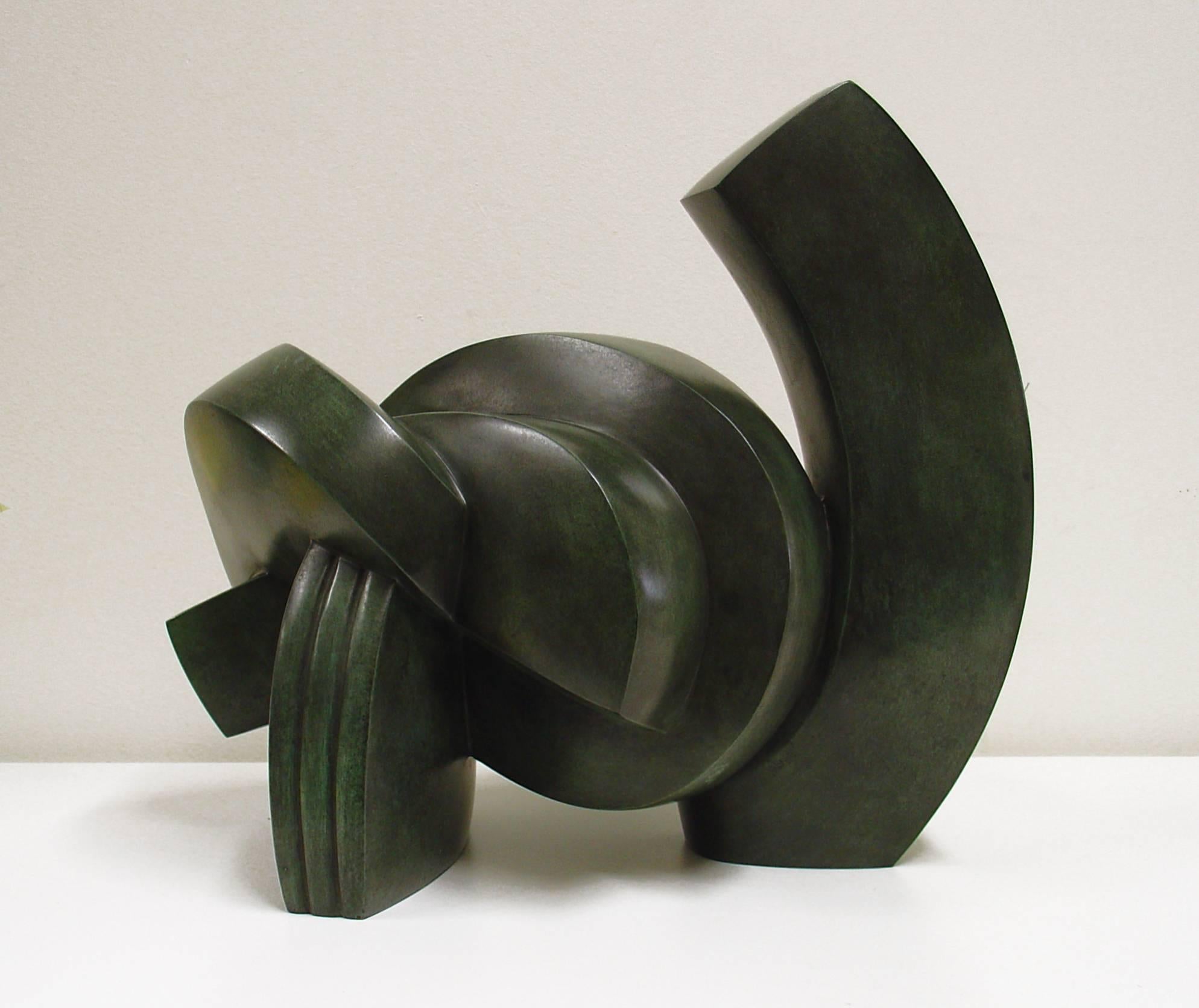 Sophia Vari Abstract Sculpture - Progression Visible