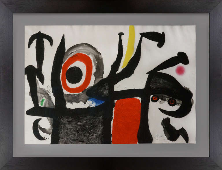 Joan Miró Abstract Print - MANOLATINA