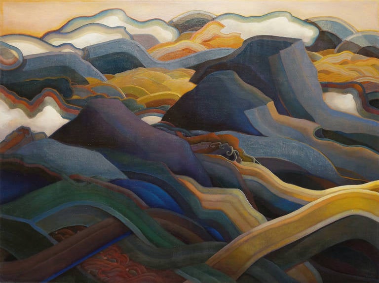 Landscape Painting de Valerie B Hird - TERO: TIERRA