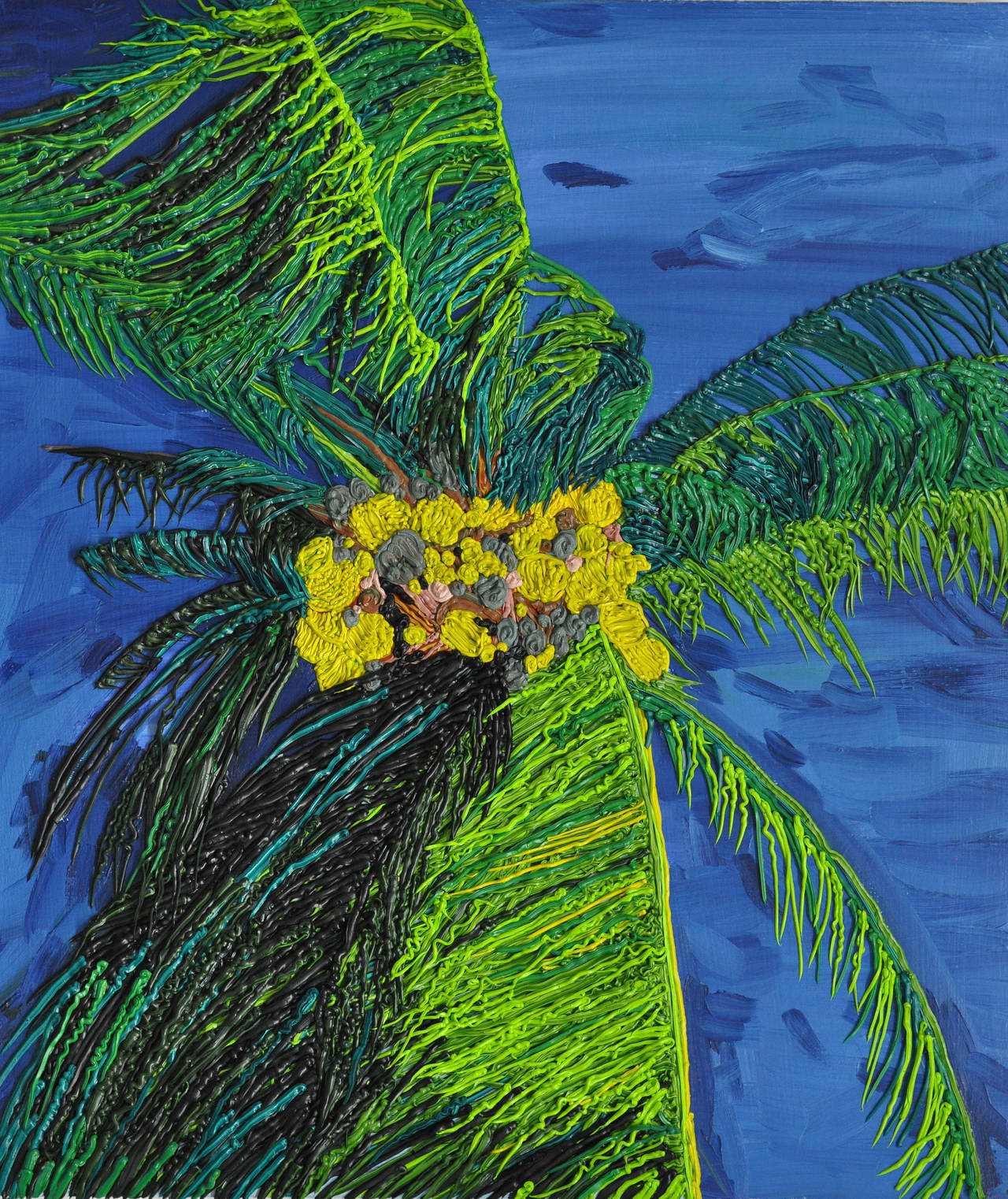 Caroline Larsen Landscape Painting - Palm Picture